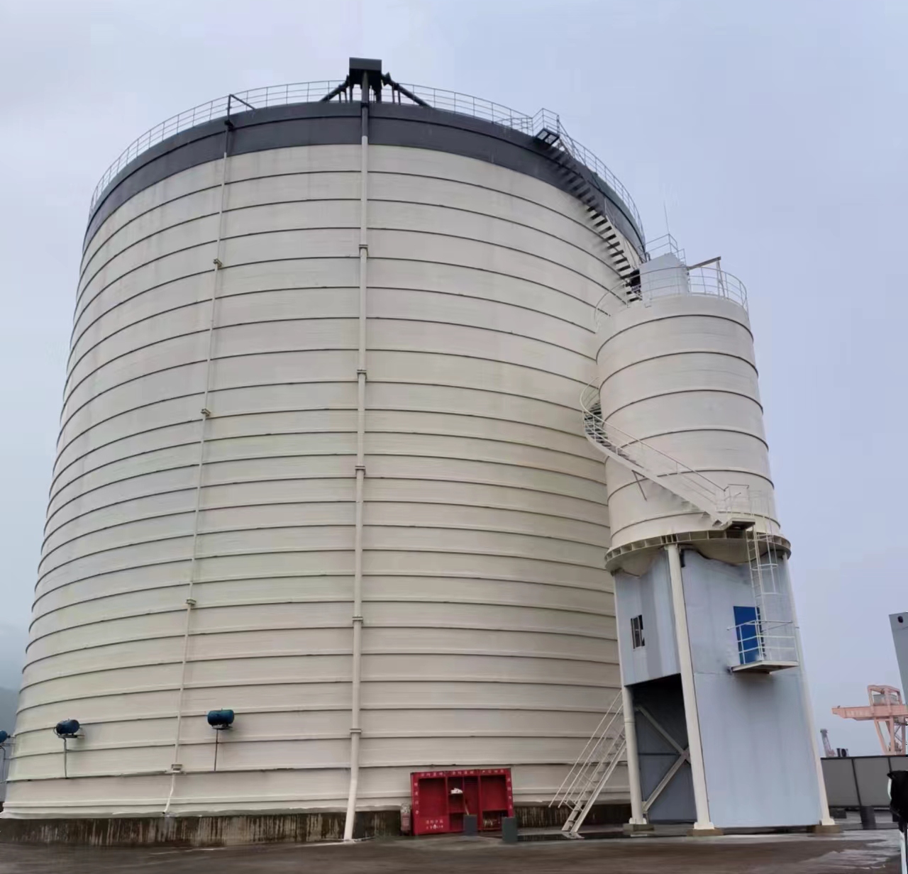 山阴10万吨水泥钢板库